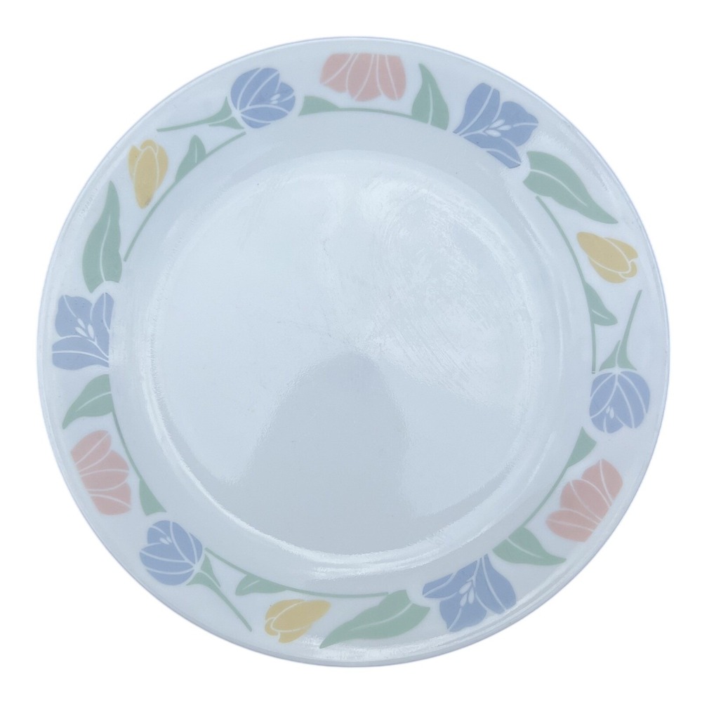 Corelle by Corning 10" Dinner Plate‎ Vitrelle Floral Provence Garden Made in